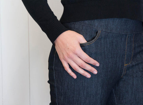 Tutorial - How to add pockets to your Eleonore jeans