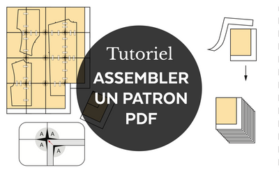 Techniques de couture - Comment assembler un patron PDF