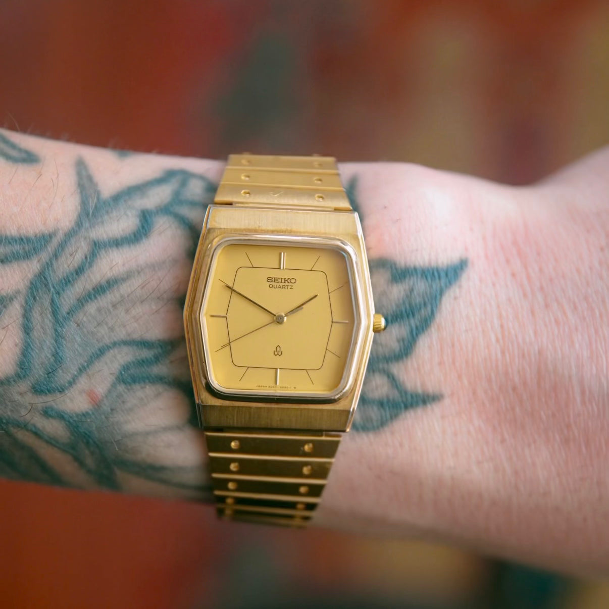 Seiko Quartz All Gold