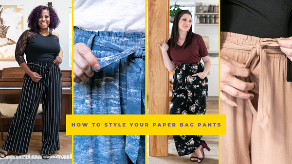 Style Feature: How to style your Paper Bag Pants – Selvaggio Style