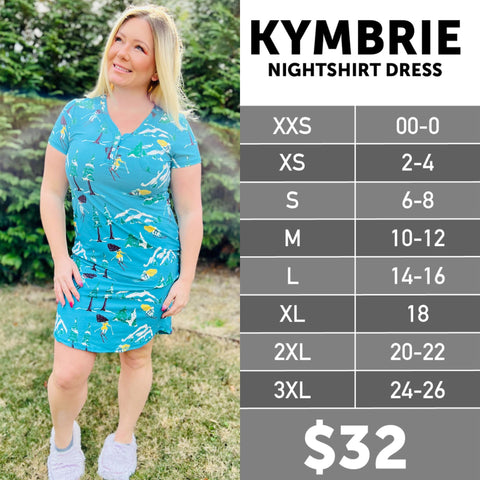 LuLaRoe Kymbrie Nightshirt Dress – Selvaggio Style
