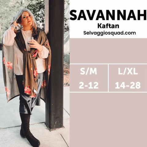 LuLaRoe Savannah Kaftan – Selvaggio Style