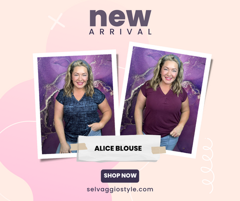 LuLaRoe Alice Box Pleat Blouse