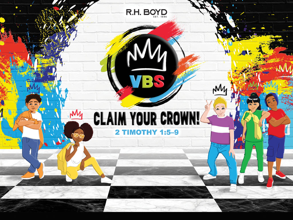Claim Your Crown! VBS Watercolor Paint Trays – R.H. Boyd