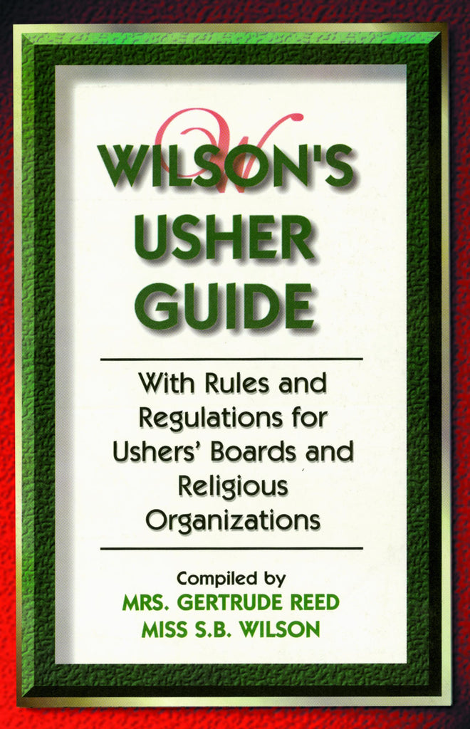 ushers in the baptist church guidelines