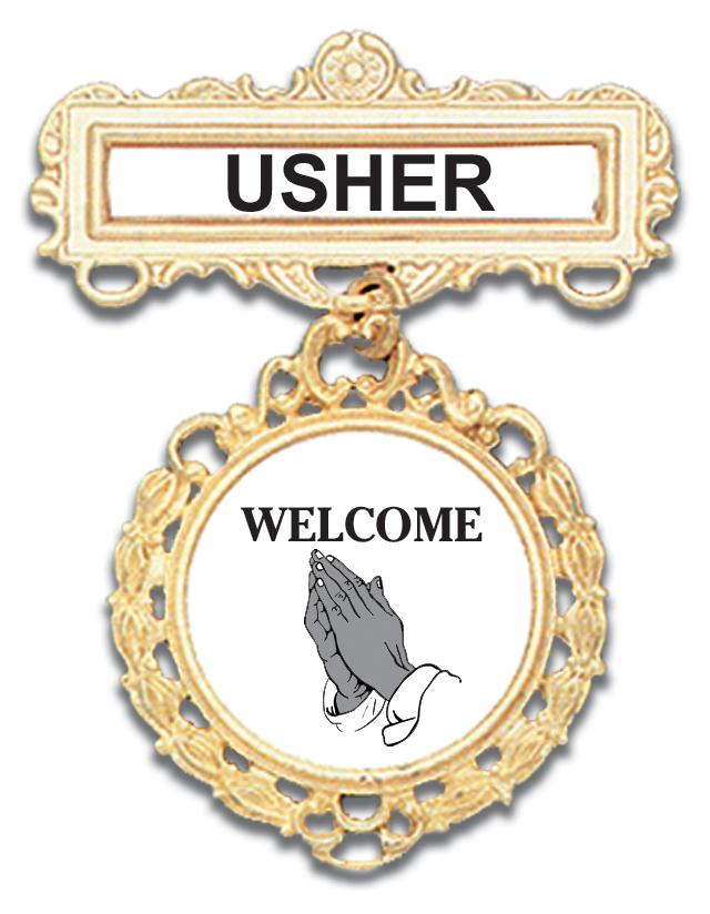 usher badges for church