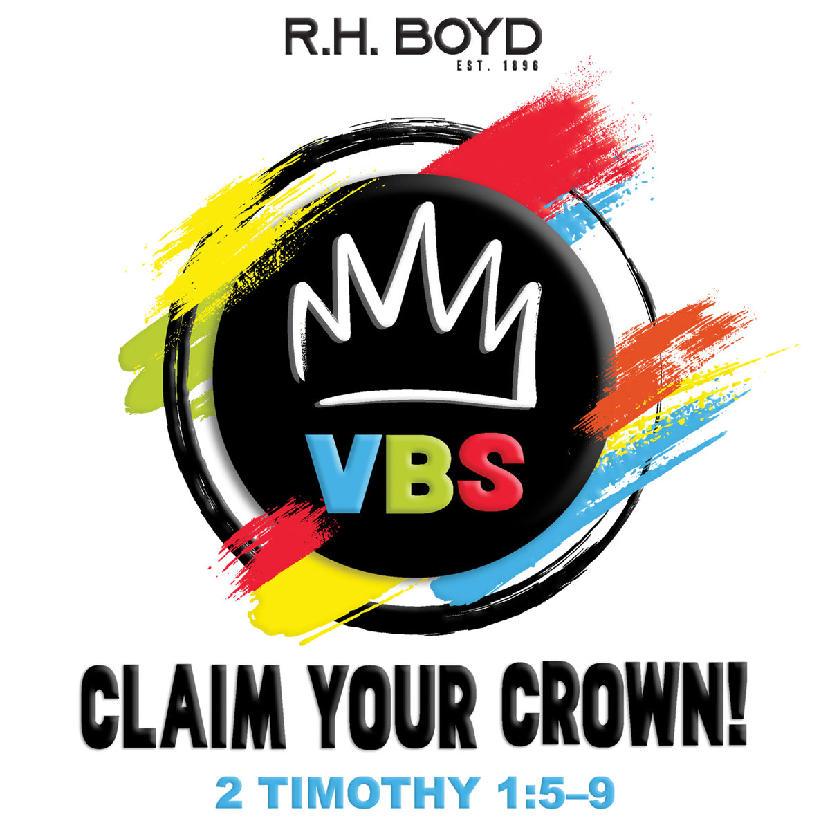 Claim Your Crown! VBS Watercolor Paint Trays – R.H. Boyd