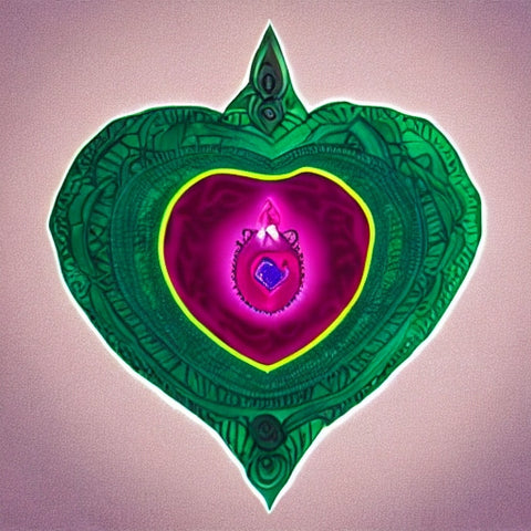 心輪，是位在心臟、胸口的位置，也是愛與同情心的中樞！