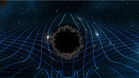 吸引力法則-愛因斯坦相對論,當你放好大能量係好細範圍時, 個空間曲線( space curve)去到某一程度就會產生一個黑洞 (black hole).