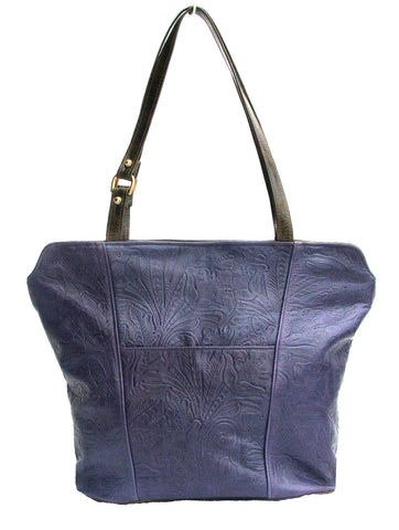Claudel Tote Bag in Avocado Leather - sage luxury
