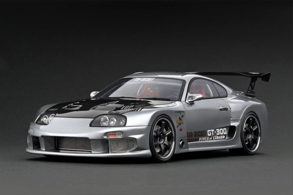 Ignition Model 1:43 Mazda RX-7 (FD3S) FEED Afflux GT3 in Gun Metallic