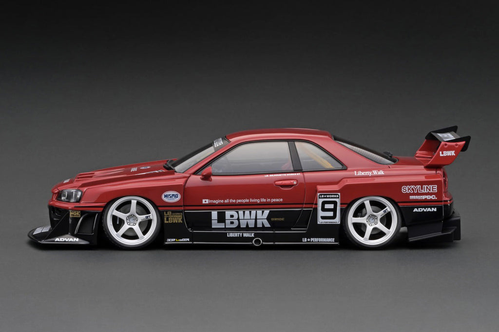 2種類選べる イグニッションモデル LBWK 34 - ミニカー