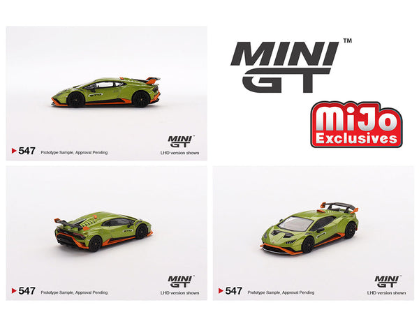 MINI GT 1:64 Lamborghini Huracán STO Arancio Borealis (MGT00511-L) Die