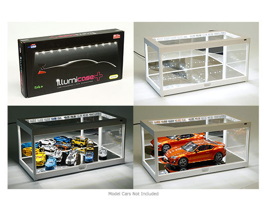 How to make your own display case with lights for cars at scale 