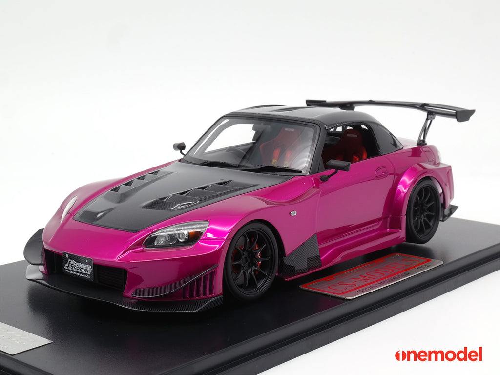 One Model 1 18 Honda S00 J S Racing Pink