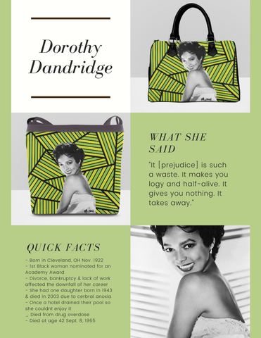 Dorothy Dandridge Handbag