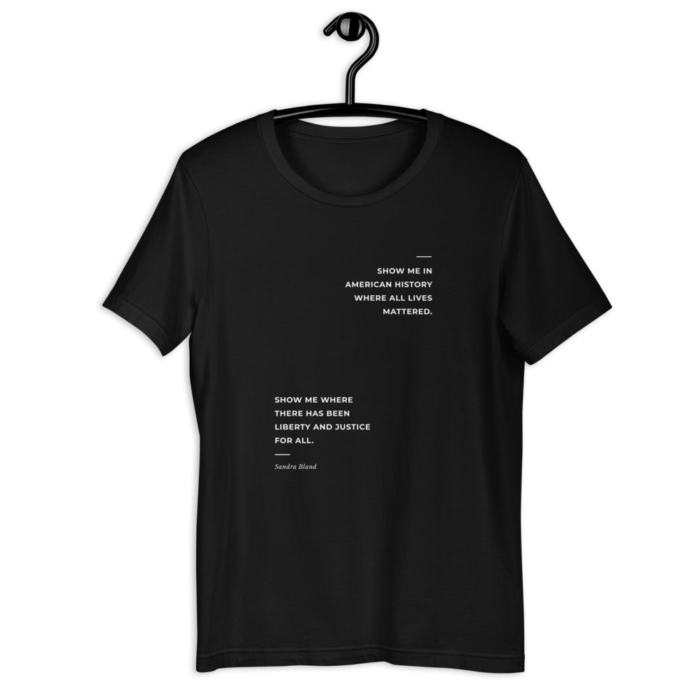 Sandra Bland Unisex T-Shirt (version 2)