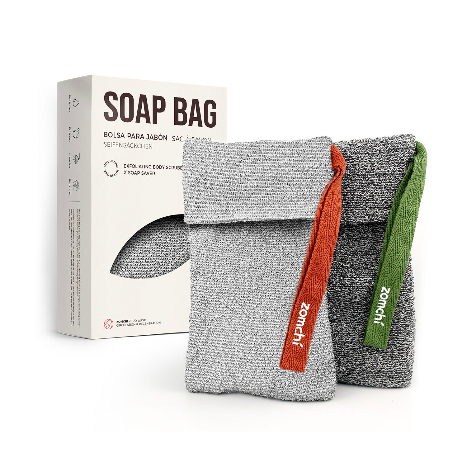 Soap Scrubber and Saver Pouch — The MacBath