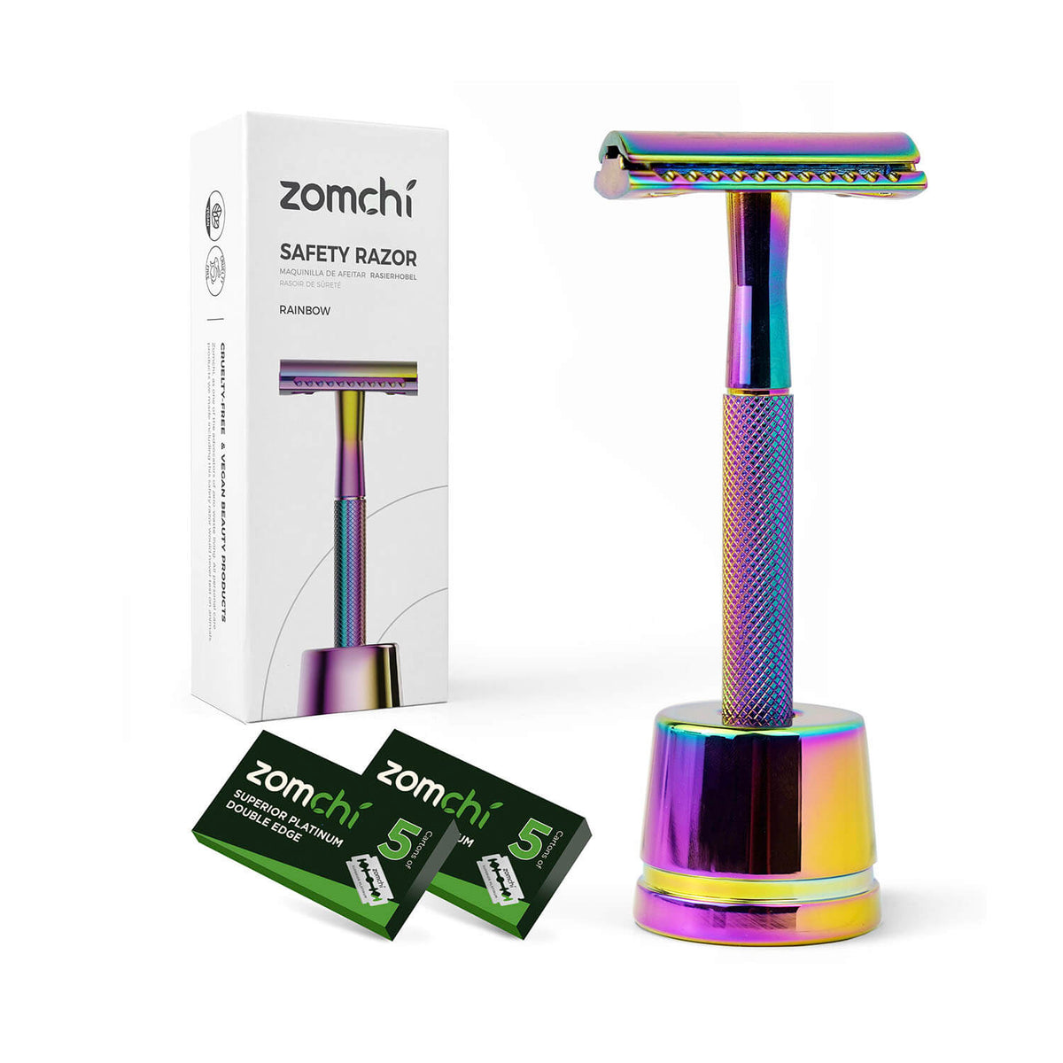 Rainbow Double Edge Safety Razor