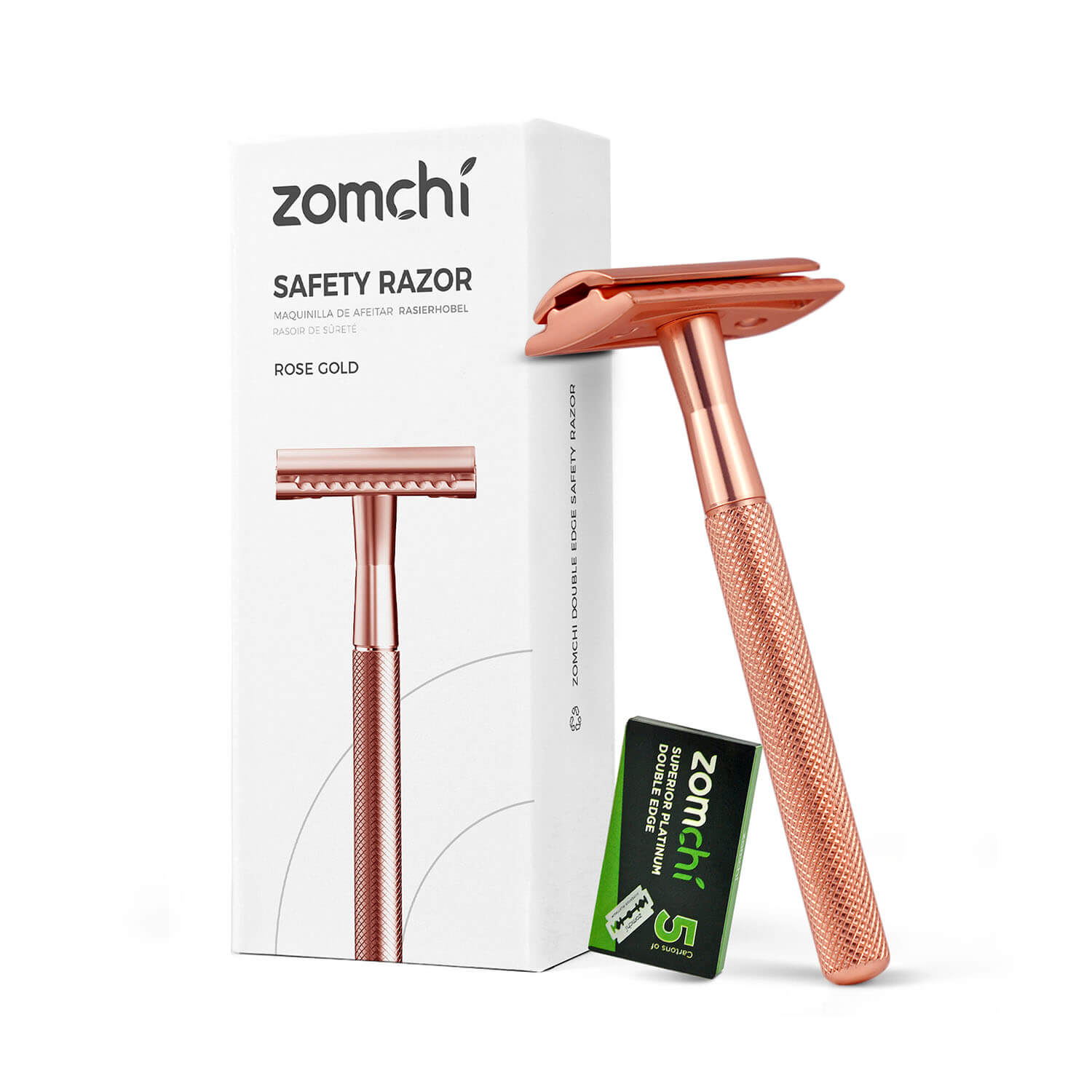 Zomchi 10pcs Replacement Razor Blades,Razor Blades Refills,Eyebrow Facial Razor Blades