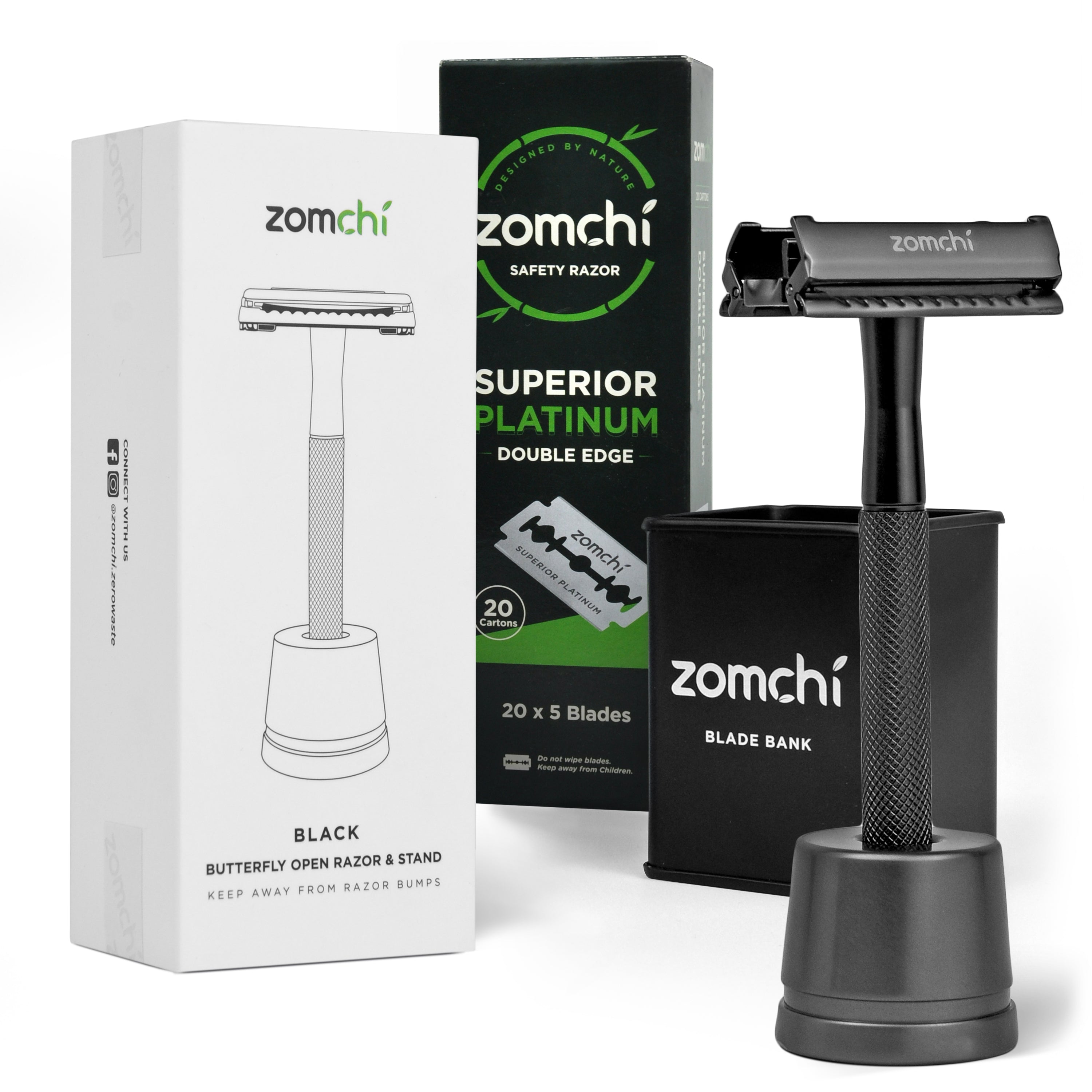 Zomchi 10pcs Replacement Razor Blades,Razor Blades Refills,Eyebrow Facial Razor Blades