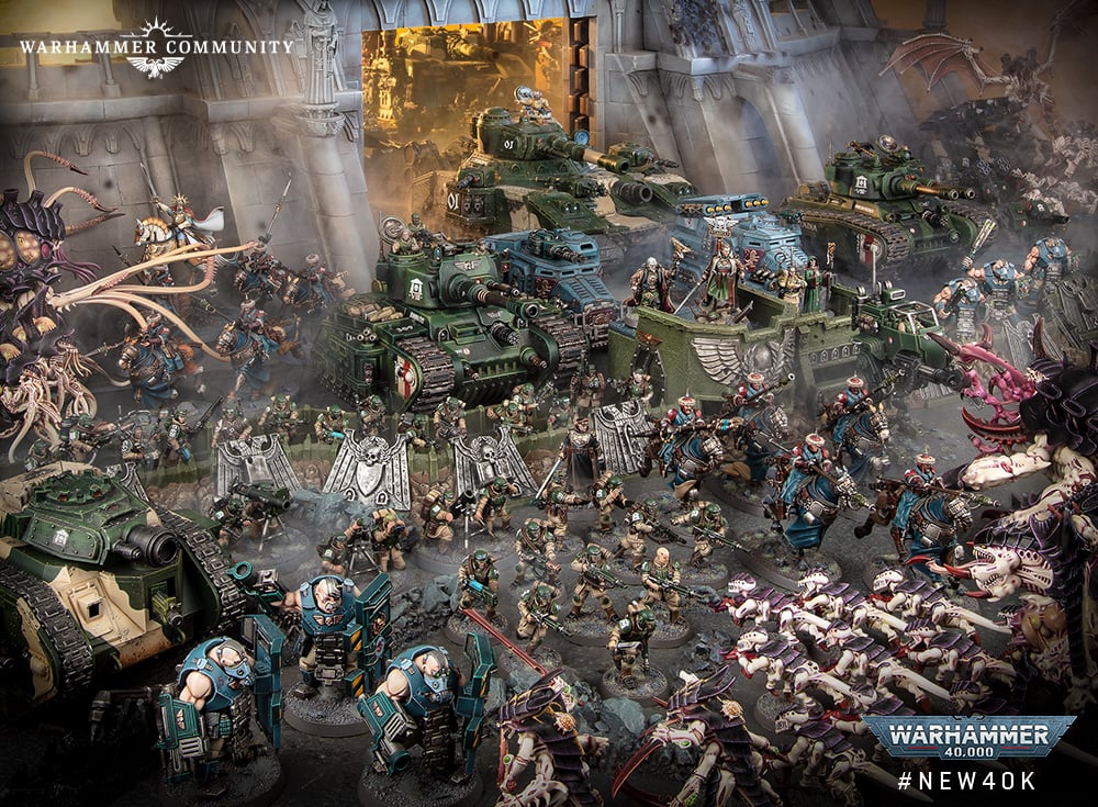 new 40k army