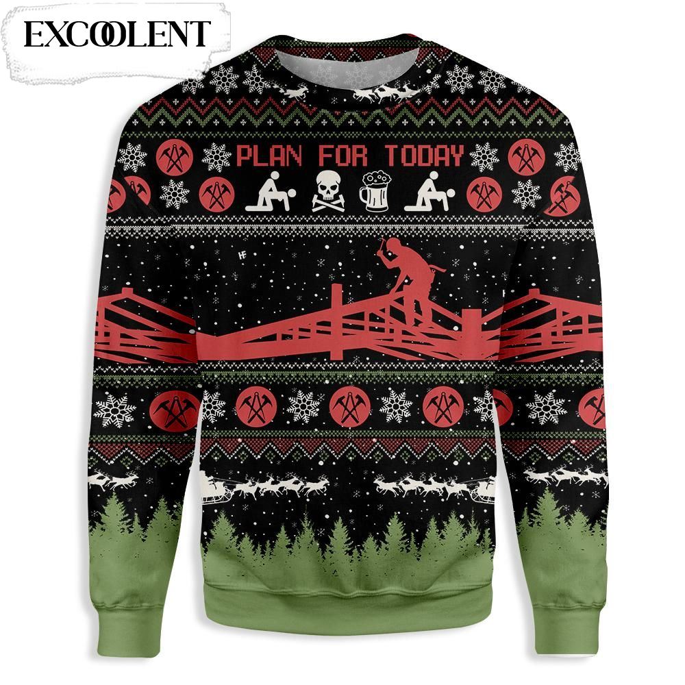 Boren leven ergens bij betrokken zijn Christian Roffer Ugly Christmas Sweater Adult - Unisex Sweater Christmas  Outfit - Xmas Ugly Sweater | Excoolent