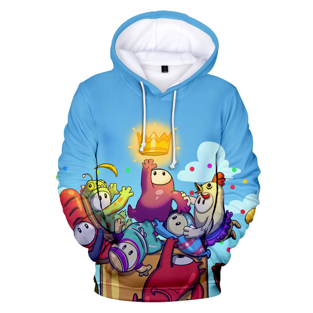 Unisex Fall Guys Hoodie 3D Cool Game Print Sweatshirt – smilyu