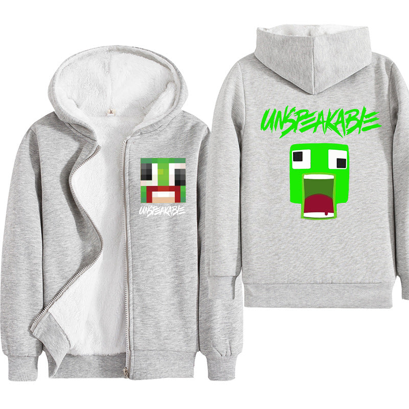 Boy Unspeakable Roblox Hoodie Long Sleeve Top Tee Games Family Cotton Zipper Coat Boys Sports Outdoor Clothing Cate Org - car merch roblox