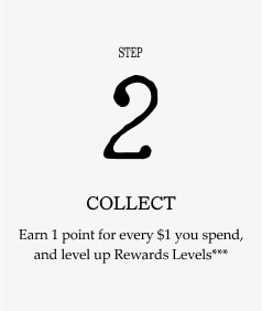 Step 2 of Libertine Rewards program – Collect points with every purchase