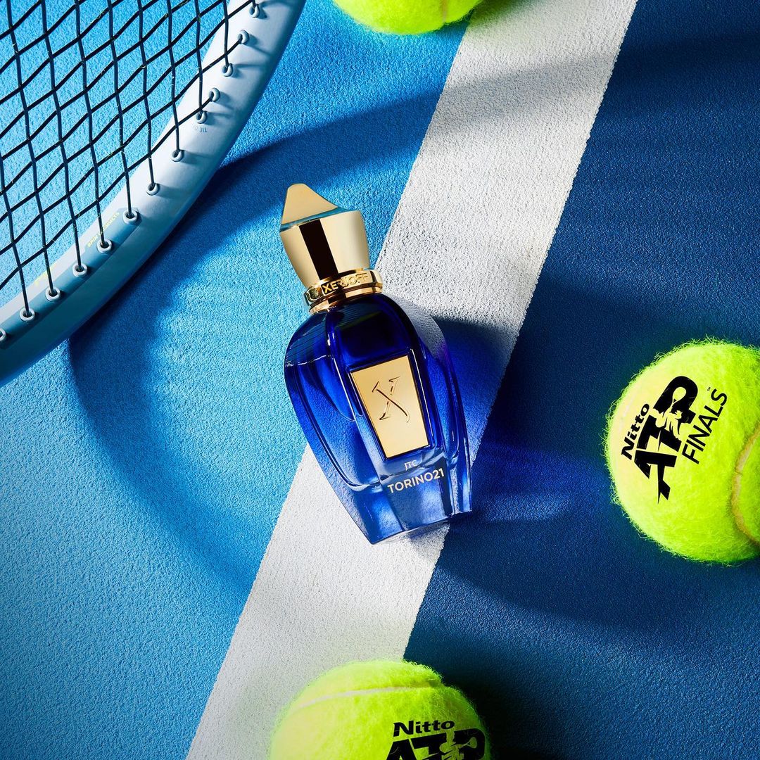 XERJOFF, as Silver Partner, celebrates the prestigious partnership between the International NITTO ATP FINALS and the city of Turin with the intoxicating notes of the new perfume, Torino21. .“ The Nitto ATP Fi.jpg__PID:0389972b-59a5-46f2-8a70-b97d83f4f7f9