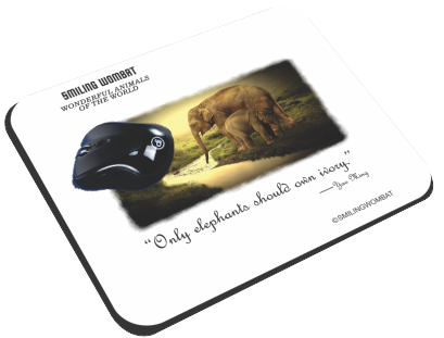 High-Quality Mousepads from Smiling Wombat