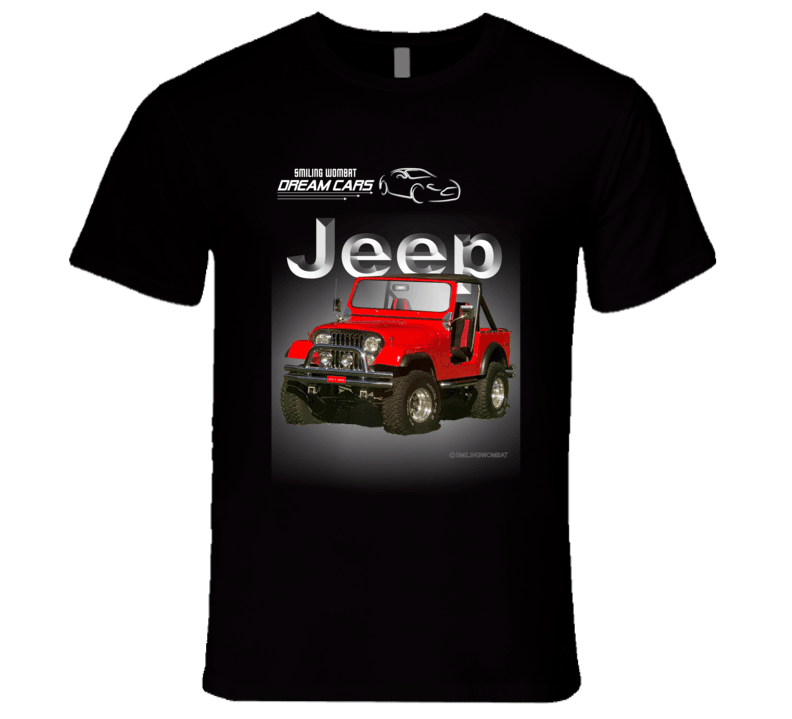 Jeep Wrangler | Off Road Toy | T-Shirts | Sweatshirts | Smiling Wombat