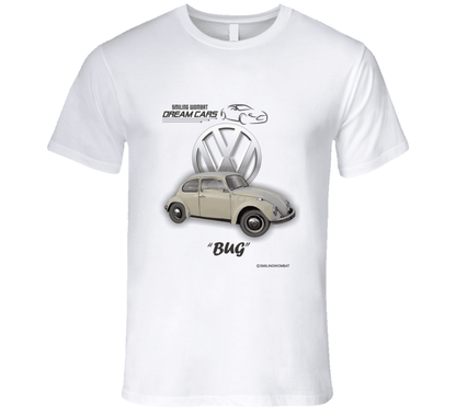Volkswagen Beetle - One of the best-selling cars of all time T-Shirt Smiling Wombat