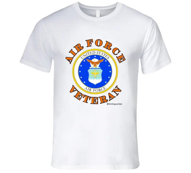 Volunteer Knitwear Chore T-Shirt Patriot Dog Strong Navy w/ White Flag  T-Shirt (VL60)