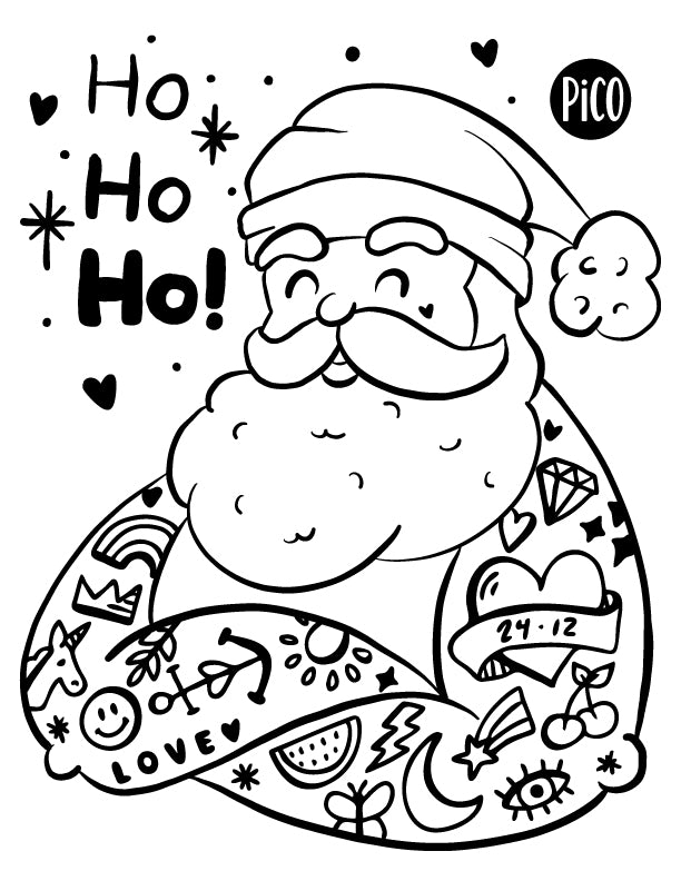 Coloriage de Noël