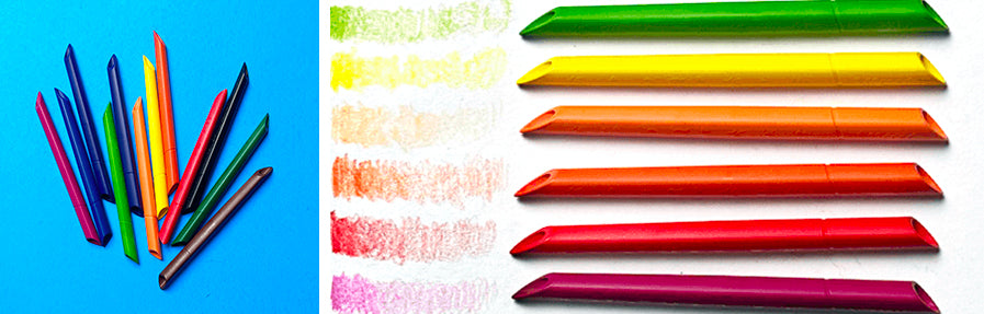 Crayons feutre avec deux couleurs – PiCO Tatoo