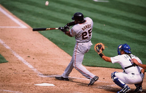 Barry Bonds, not inducted into the hall of fame due to steroid use.