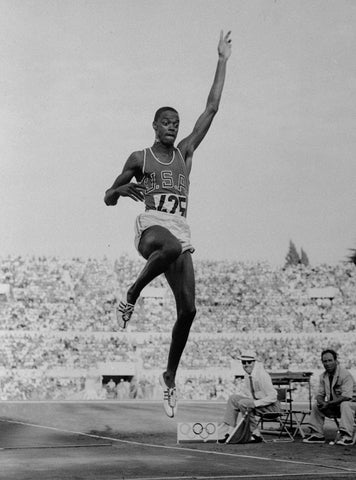 Ralph Boston, 3 time Olympic medalist in the long jump