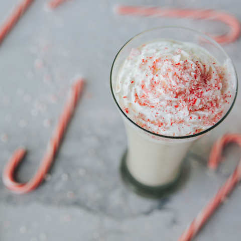 Candy Cane protein shake