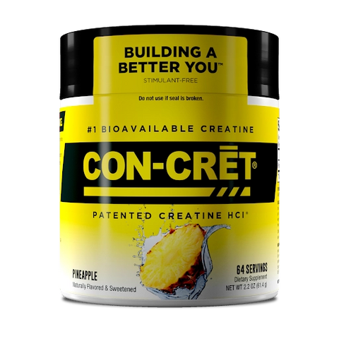 Pineapple flavored creatine supplement from CON-CRET.