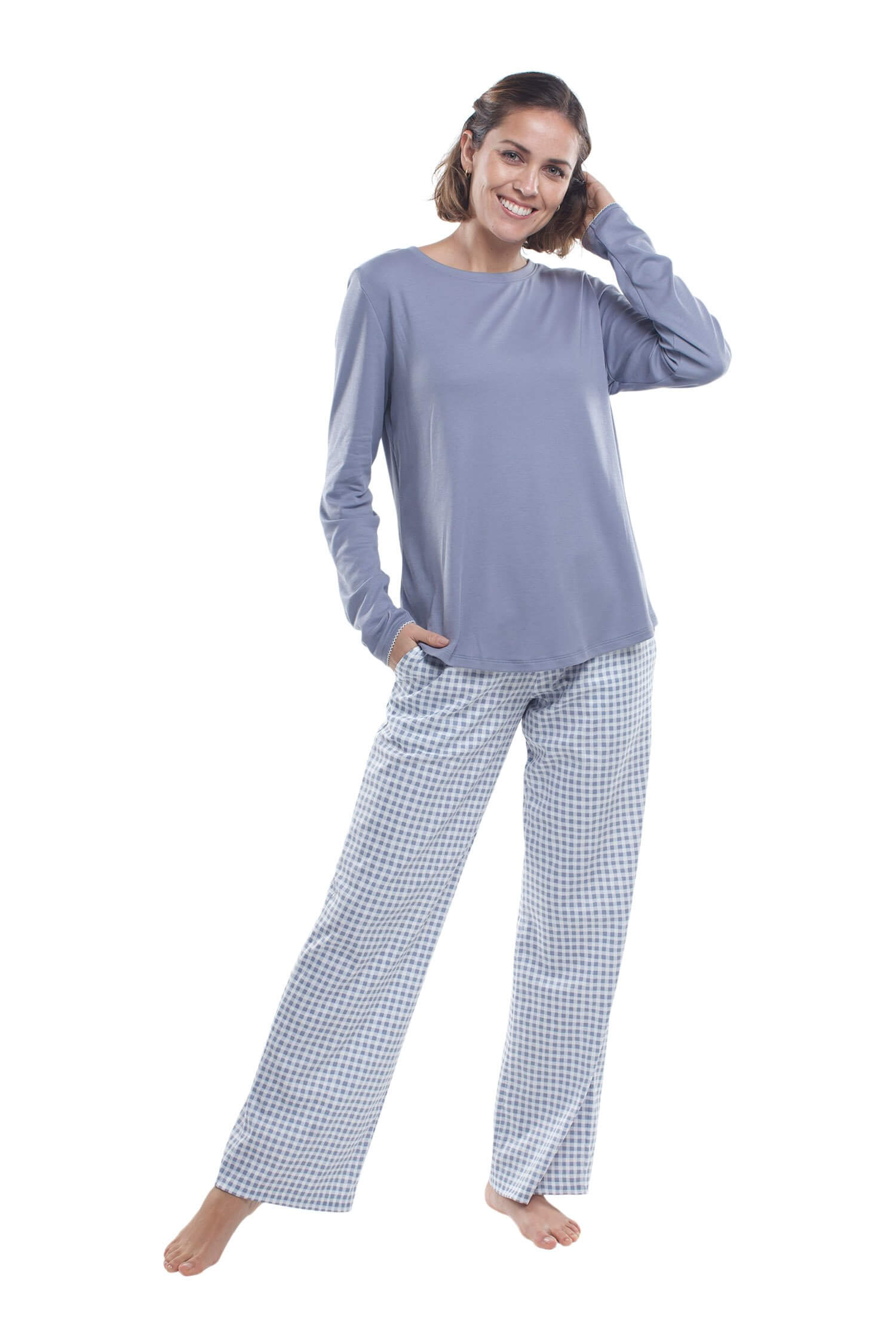 Pima Cotton Women's Pajamas | Incredibly Soft & Cozy | Long & Plus ...