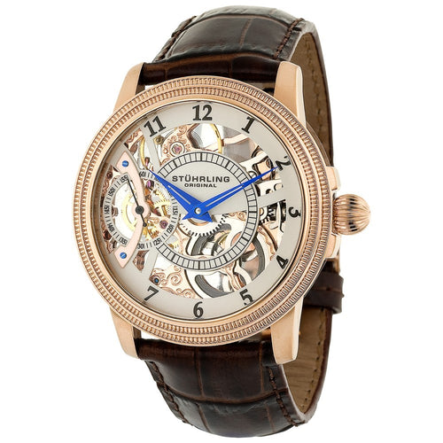 Stuhrling Men's Tourbillon Mechanical Hand Wind Dress Watch