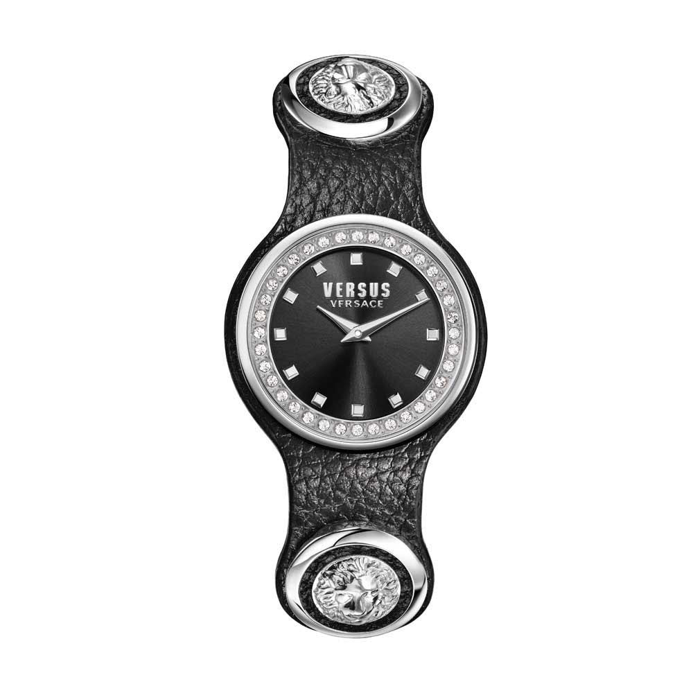 Carnaby Street Crystal Black Dial Watch 