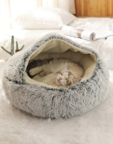 Panier Pour Chat Design Gris Le Lit Pour Chat