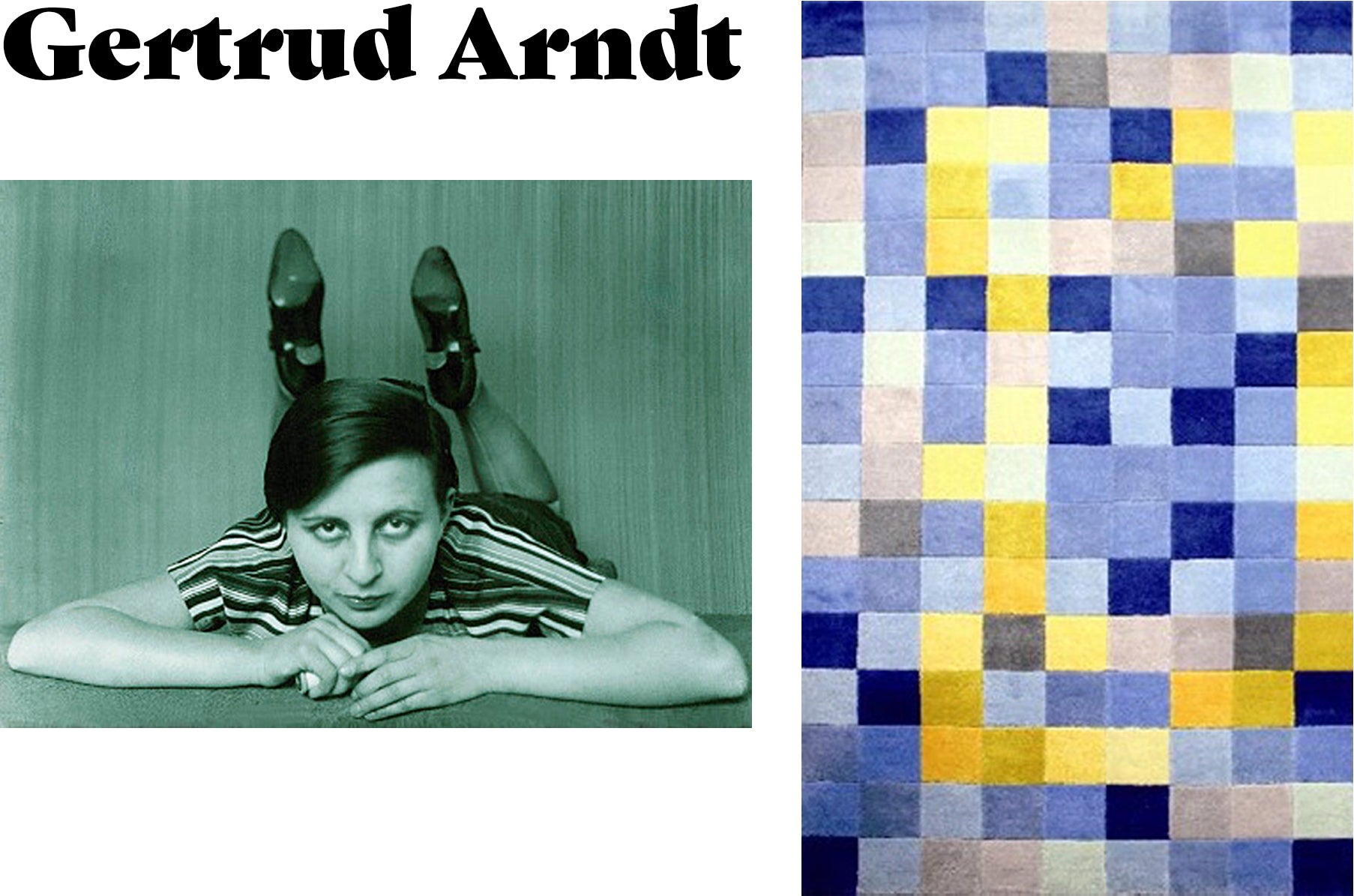 Gertrud Arndt día de la madre 2019 inspiración diseño textil