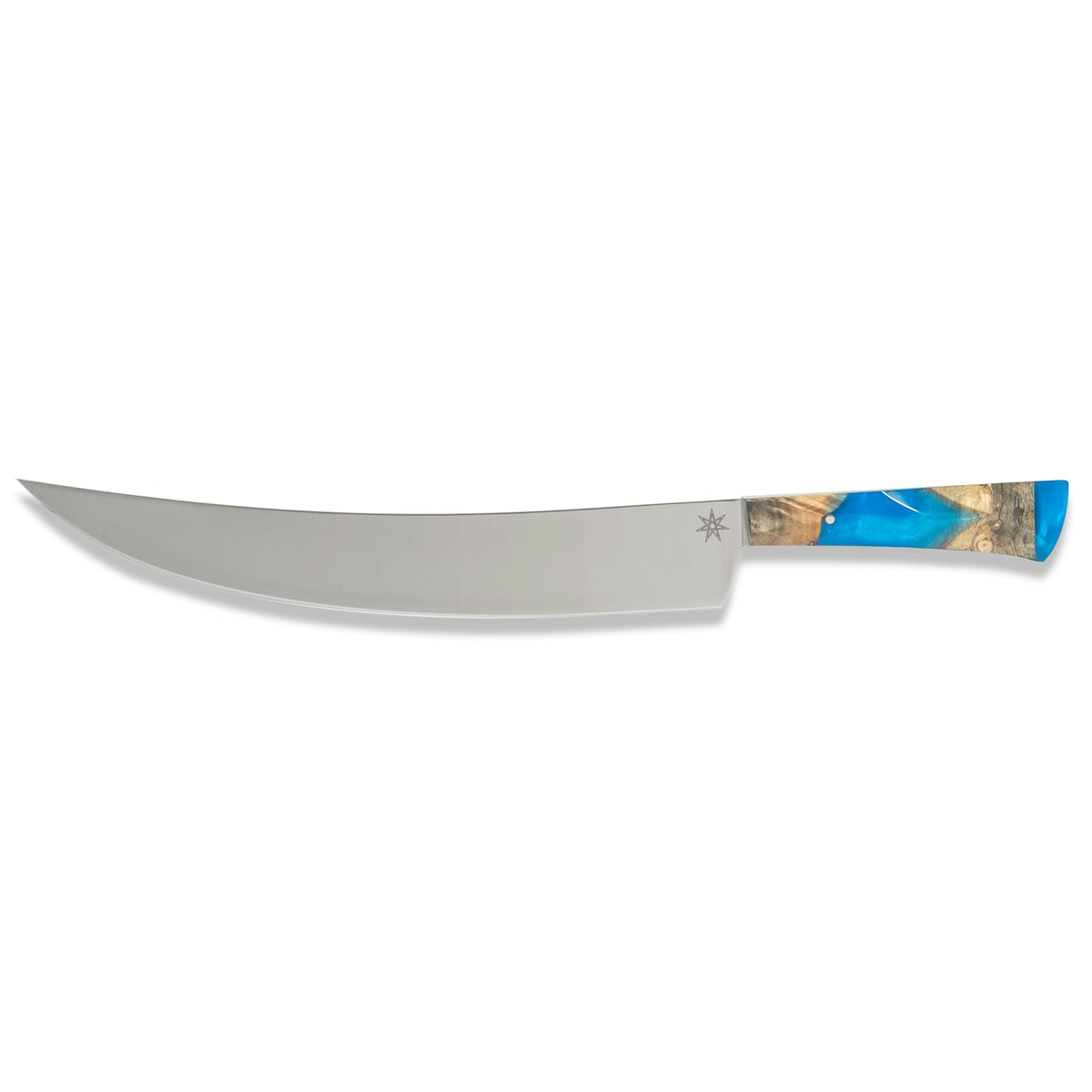 Misen MK-1033-2 Serrated Bread Knife, 9.5 Inch Bread Cutter, Blue 