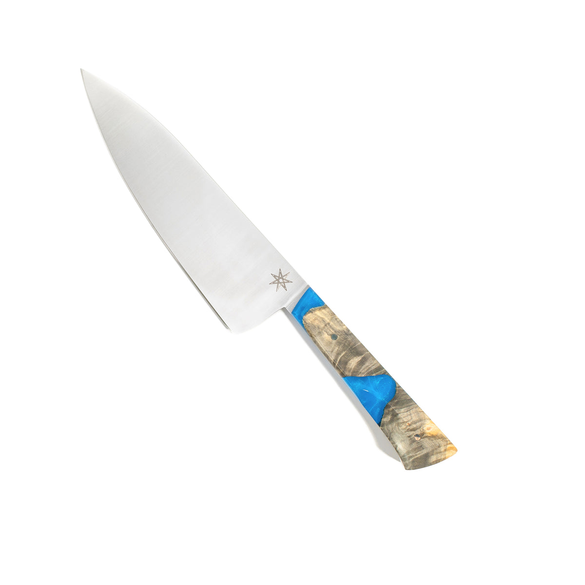 Professional Handmade 7 Chef Knife - eXo Blue