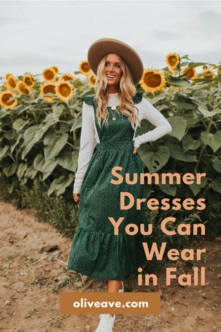 Dresses that Will Take You From Summer to Fall – Love Olive Co
