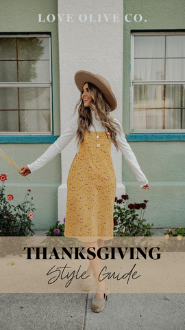 Thanksgiving style guide. www.loveoliveco.com